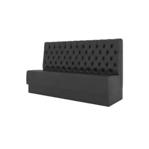 Straight Booth Tufted Design