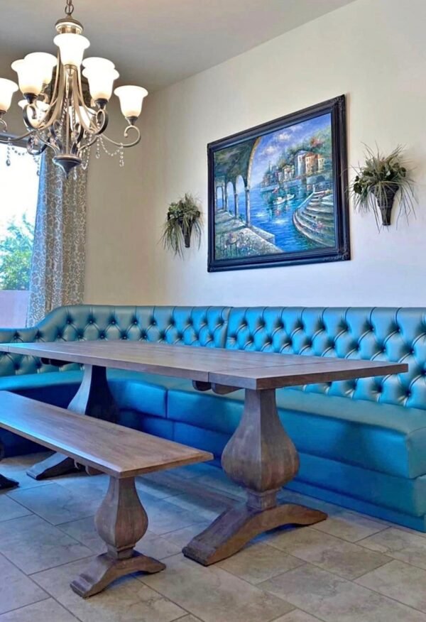 Custom kitchen booth
