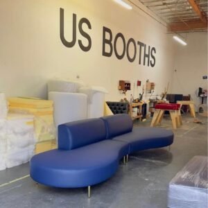 Custom banquette with luxury design